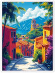 AdTrend Tablou decorativ oleografie pe panza Peisaj III 45 x 60 cm (118837C)