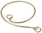 Dogtrace Zgardă lanț DeLuxe aurie - 30 cm