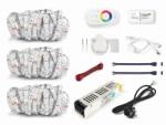 KOLORENO Set bandă LED 12V | 5050 | 450LED | 15m | IP20 | RGB + CONTROLER RF-RGB-004 + ALIMENTATOR 108W (RGB30IP20-108W)
