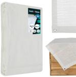 KOTARBAU Prelată de protecție universală ranforsată albă 90 g/m2 8x10 m (R749)