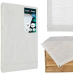 KOTARBAU Prelată de protecție universală ranforsată albă 90 g/m2 5x8 m (R746)