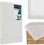 KOTARBAU Prelată de protecție universală ranforsată albă 90 g/m2 5x6 m (R745)