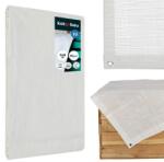 KOTARBAU Prelată de protecție universală ranforsată albă 90 g/m2 4x8 m (R744)