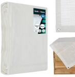 KOTARBAU Prelată de protecție universală ranforsată albă 90 g/m2 10x15 m (R751)
