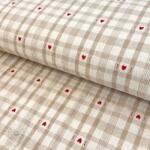  Dekorációs anyag jacquard Ollon ficelle rouge