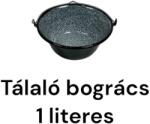 Staub Edények Tálalóbogrács zománcozott . minőségi, vastag falú. 1 literes
