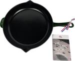 Staub öntöttvas serpenyő, öntöttvas nyéllel, 30 cm átmérőjű, bazsalikom zöld (74)