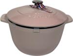 Staub Öntöttvas főzőedény, zománcozott, 20 cm/3 liter, Cocotte Chistera kerek rózsaszín (54)