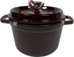 Staub Cocotte Haute magas, kerek öntöttvas edény - 20 cm / 2, 75 L - Grenadine(34)