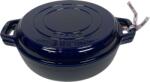 Staub Sukiyaki 3 in 1 öntöttvas edény - 26 cm / 3, 24 L - Bleu Intense / Dark Blue (61)