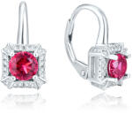 Olivie ezüst fülbevaló RED 4854 (POL)
