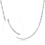 Olivie TWISTED 45cm ezüst lánc 4627 (HAI)