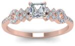 Olivie 4229 Ezüst gyűrű XOXO ROSE Gyűrűméret: 6 (EU: 51-53) (MSC)