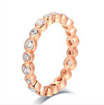 Olivie 4706 Ezüst gyűrű ROSE Gyűrűméret: 8 (EU: 57-58) (BGR)