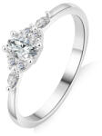 Olivie 9839 Ezüst MOISSANITE gyűrű Gyűrűméret: 8 (EU: 57-58) (HAI)