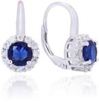 Olivie ezüst függő fülbevaló BLUE 2706 (POL)