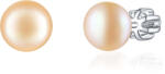 Olivie Fülbevaló 8mm GYÖNGY PEACH AAA 7989 (TON)