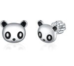 Olivie ezüst fülbevaló PANDA 8380 (TON)