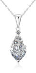 Olivie ezüst nyaklánc 1ct MOISSANITE SZÍV 9827 (HAI)
