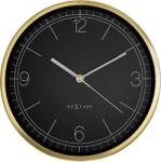 NeXtime Ceas de perete Bolero 25 cm negru (3321 ZW)