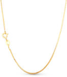 Olivie Aranyozott 40cm BOX ezüst lánc 4623 (HAI)