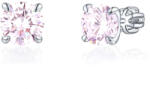 Olivie ezüst 7mm fülbevaló PIPPI PINK 7966 (TON)