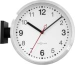 NeXtime Ceas de perete Double Small negru și alb cu două feţe (3334 AR)