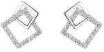Olivie ezüst geometrikus fülbevaló 8388 (YAF)
