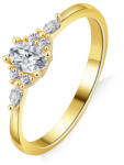 Olivie 9840 Ezüst gyűrű MOISSANITE GOLD Gyűrűméret: 6 (EU: 51-53) (HAI)