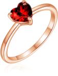 Olivie 8575 Ezüst gyűrű SZÍVECSKE ROSE Gyűrűméret: 9 (EU: 59-61) (TON)