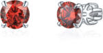 Olivie ezüst 6mm fülbevaló PIPPI RED 8363 (TON)