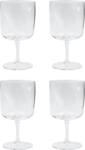 House Doctor Pahare de vin HDSand, 16 cm, 4 buc (900002107) Pahar