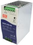 MEAN WELL Alimentator Pulsatoriu MEAN WELL 240W 48VDC 5A pentru Șină DIN (WDR-240-48)