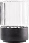 Zafferano Pahar cu bol pentru gustări T-Set 450 ml, negru (TST01802) Castron