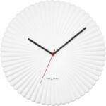 NeXtime Ceas de perete Mousse 40 cm alb (3320 WI)