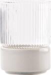 Zafferano Pahar cu bol pentru gustări T-Set 450 ml, transparent-gri (TST01809) Castron