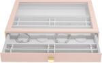 Stackers Casetă pentru talismane Stackers supersize roz cu sertar și capac de sticlă (75932)