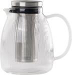 Zafferano Carafă pentru ceai cu infuzor T-Set 1, 2 l cu mâner alb (TST00500)