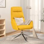 vidaXL Scaun de relaxare, galben mustar, material textil GartenMobel Dekor (341137)