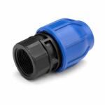  Racord compresiune PEHD 32 x 1 filet interior, pentru instalații apă (RACORD-PEHD-32X1-FI)