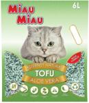 Miau-Miau Asternut igienic pentru pisici Miau Miau, Tofu Aloe Vera, 6L (5949060213454)