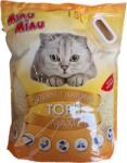 Miau-Miau Asternut igienic pentru pisici Miau Miau, Tofu Vanilie, 15L (5949060216622)