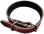  Zgarda din piele naturală roșie pentru câini, lățime 30mm, lungime 650mm (sesinia4)