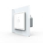 LIVOLO Intrerupator tactil simplu, wireless RF, rama sticla Serie noua (722100111SR)