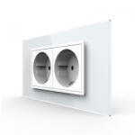 LIVOLO Priza Schuko dubla, standard italian modular 4M (VL-FCTC16A- P9E-4WP)