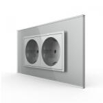 LIVOLO Priza Schuko dubla, standard italian modular 4M (VL-FCTC16A- P9E-4IP)