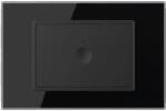 LIVOLO Intrerupator simplu cu touch Livolo cu rama din sticla, standard Italian 3m , Serie noua (L-FC1-3BP)