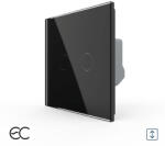 LIVOLO Intrerupator dublu draperie protocol Zigbee EC tactil Generatie Noua, cu panou sticla (183) - gilan - 183,00 RON