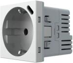 LIVOLOrand: Livolo Material Rama: Sticla Crystal t Modul Priza Schuko + usb-C Livolo, Standard German (1578)