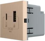 LIVOLO Modul Priza USB A + USB C LIVOLO , Serie Noua (1450)